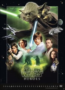 Star Wars Filmplakate Edition 2023. Die schönsten Plakate der Saga in einem großen Kalender. Legendäre Kinoplakate in einem Wandkalender XXL. Ein Muss für Star Wars Fans!