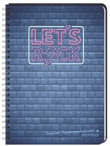 Rock Schüler-/Studentenkalender A5 Kalender 2022