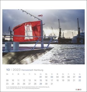 Hansestadt Hamburg Postkartenkalender 2023