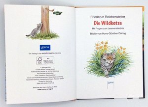 Sachwissen für Erstleser: Die Wildkatze