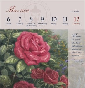 Thomas Kinkade: Premium-Postkartenkalender 2023. Kalender mit Werken des Malers des Lichts als Postkarten zum Sammeln und Verschicken. Dekorativer Kalender im Postkartenformat.