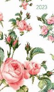 Ladytimer Slim Roses 2023 - Taschen-Kalender 9x15,6 cm - Rosen - Weekly - 128 Seiten - Notiz-Buch - Alpha Edition
