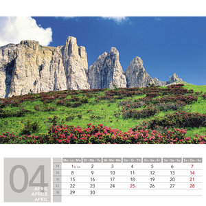 Dolomiten Postkartenkalender 2024