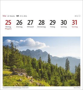 Alpen Sehnsuchtskalender 2026