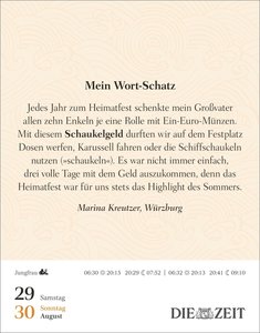 Was mein Leben reicher macht Tagesabreißkalender 2026