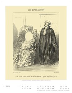 Honoré Daumier Die Juristen Kalender 2023