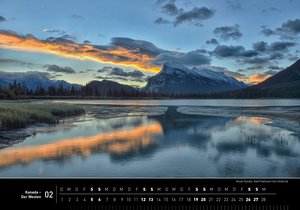 360° Kanada - Der Westen Premiumkalender 2022
