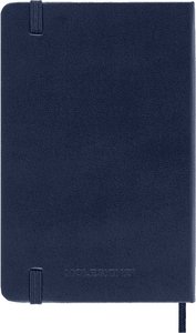 Moleskine 12 Monate Wochen Notizkalender 2024, Pocket/A6, Saphir