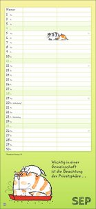 Catzz Planer für zwei Kalender 2022