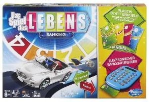 Hasbro A6769398 - Spiel des Lebens Banking, deutsche Version