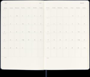 Moleskine 18 Monate Wochenkalender 2024/2025, L/A5