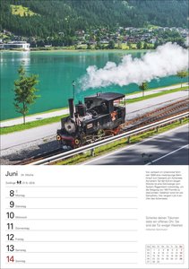 Eisenbahnen Wochenplaner 2026