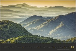 Horizonte Kalender 2024. Traumhafte Landschaftsfotos in einem großen Wandkalender. Kalender im Großformat - ein spektakulärer Blickfang und Wandschmuck.
