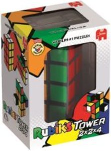 Jumbo 12154 - Rubiks Cube Tower, Zauberwürfel-Turm, 4x4x2 Seiten