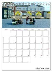 Wangerooge - Glücksort für Groß und Klein (Tischkalender 2024 DIN A5 hoch), CALVENDO Monatskalender