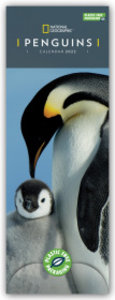 National Geographic - Penguins 2022 - Slimline-Kalender