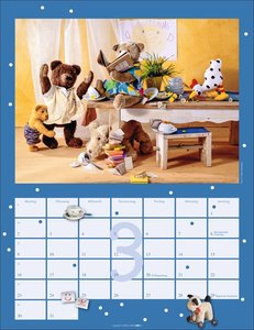 Teddybären Kalender 2026