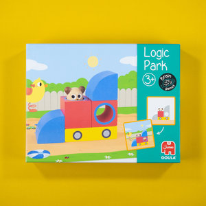 Jumbo 53473 - Logic Park, Lernspiel, Farben und Formen