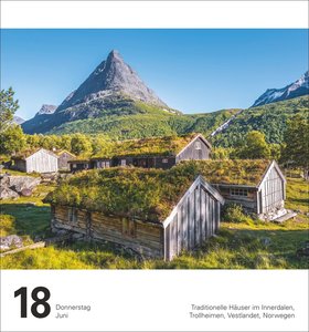 Reise Tagesabreißkalender 2026 - Kulturkalender - Städte, Menschen, Landschaften