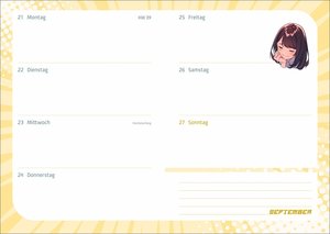 Manga Schülerkalender A5 2025/2026
