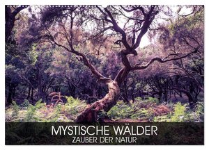Mystische Wälder - Zauber der Natur (Wandkalender 2024 DIN A2 quer), CALVENDO Monatskalender