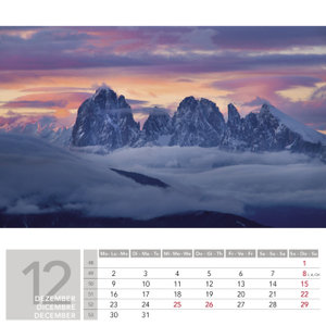 Dolomiten Postkartenkalender 2024