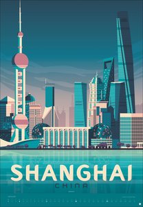 Travel the World Posterkalender 2026