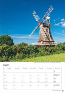 Deutschlands Küsten Kalender 2026