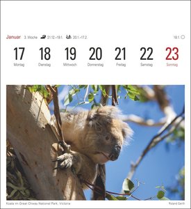 Australien Kalender 2022