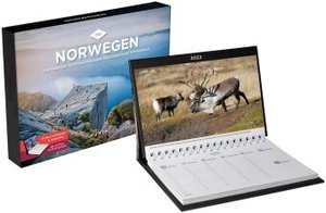 Norwegen Tischkalender 2022