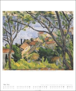 Paul Cézanne Kalender 2023. Kunstvoller Wandkalender mit wunderbaren Stillleben-Gemälde des Impressionismus. Großer Kunst-Kalender 2023 XXL. 46x55 cm. Hochformat