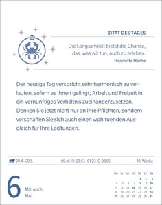 Krebs Sternzeichenkalender 2026