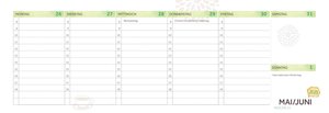 Der Kita-Tischkalender mit Herz (Juli 2024 - August 2025)