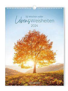Wochenkalender 2024 LebensWeisheiten