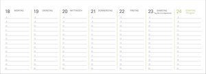 Die Welt der Gärten Premium-Tischplaner 2026 - Wochenkalender mit 53 Fotografien