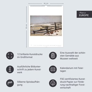 Die schönsten Meereslandschaften Kalender 2026