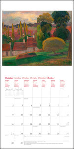 Impressionism 2023 - Wand-Kalender - Borschüren-Kalender - 30x30 - 30x60 geöffnet - Kunst-Kalender