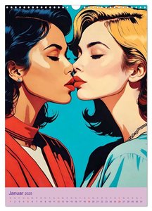 Frauen lieben Frauen (Wandkalender 2025 DIN A3 hoch), CALVENDO Monatskalender