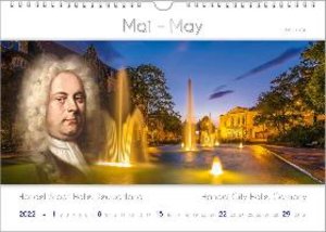 Bach, P: Komponisten-Kalender 2022, A3 Städte