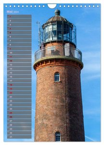 Ostsee Tour Deutschland - maritime Highlights (Wandkalender 2024 DIN A4 hoch), CALVENDO Monatskalender