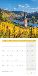 Deutschland Kalender 2025 - 30x30