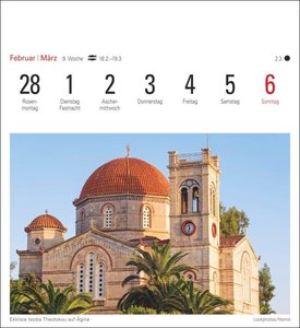 Griechische Inseln Kalender 2022