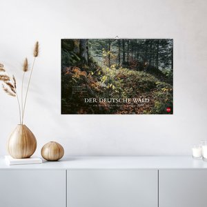 Der deutsche Wald - Ein literarischer Spaziergang Kalender 2026 - Ein literarischer Spaziergang