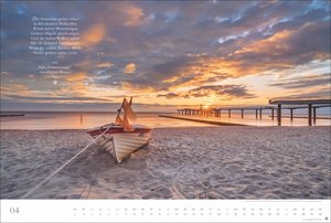 Deutschlands Küsten - Ein literarischer Spaziergang Kalender 2026 - Ein literarischer Spaziergang