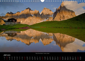 Alpen (Wandkalender 2023 DIN A3 quer)