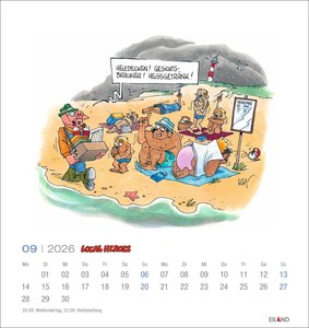 Local Heroes Postkartenkalender 2026