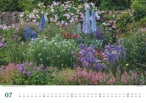 Traumhafte Gartenbeete 2025 - Fotografiert von Clive Nichols - Wandkalender - Format 42 x 29,7 cm - Mit Spiralbindung