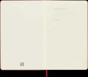 Moleskine 18 Monate Wochen Notizkalender 2024/2025, L/A5
