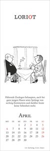 Loriot Lesezeichen & Kalender 2026