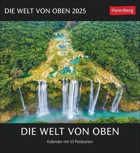 Die Welt von oben Postkartenkalender 2025